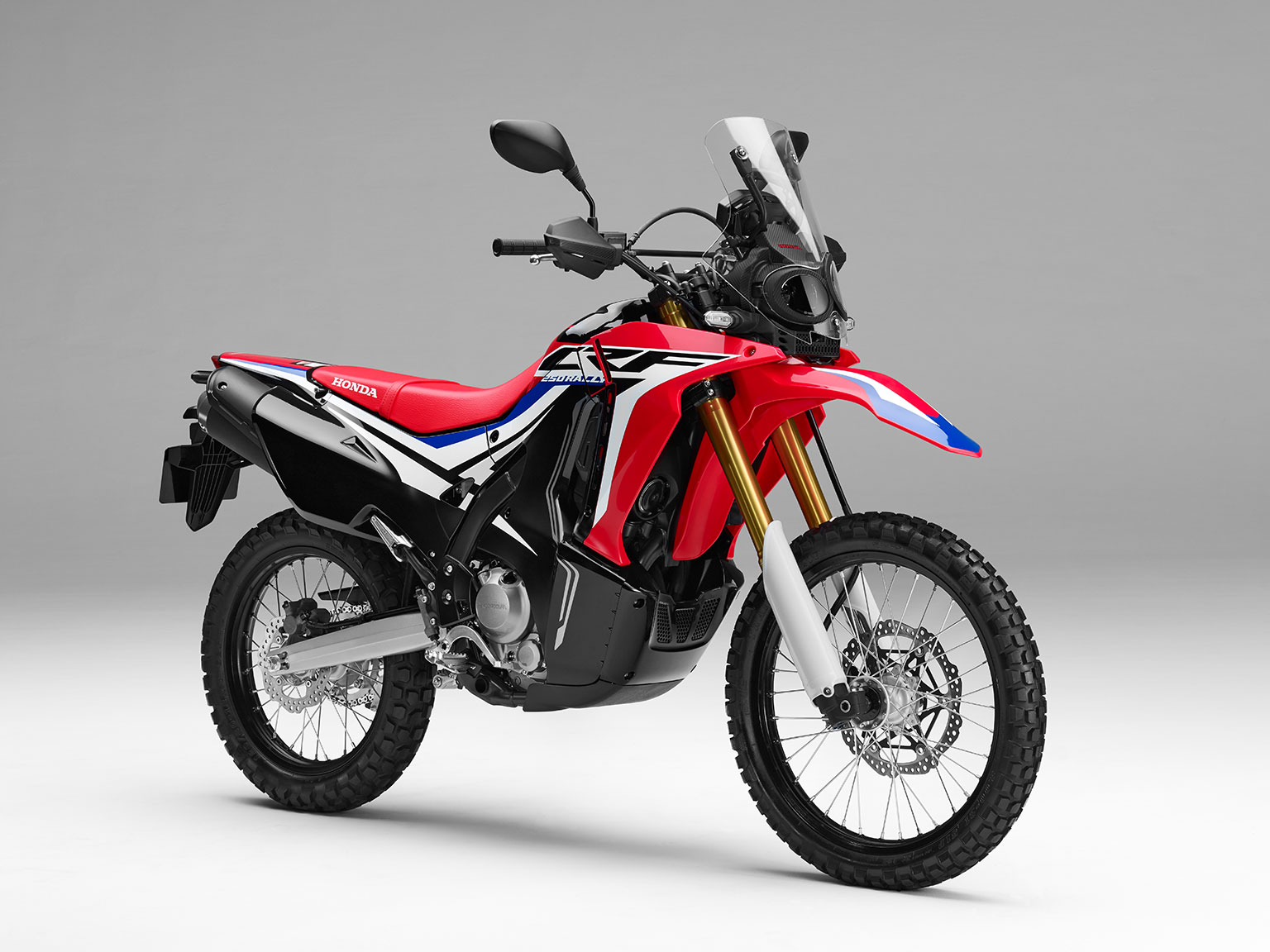 The CRF250 rally is a real looker!
