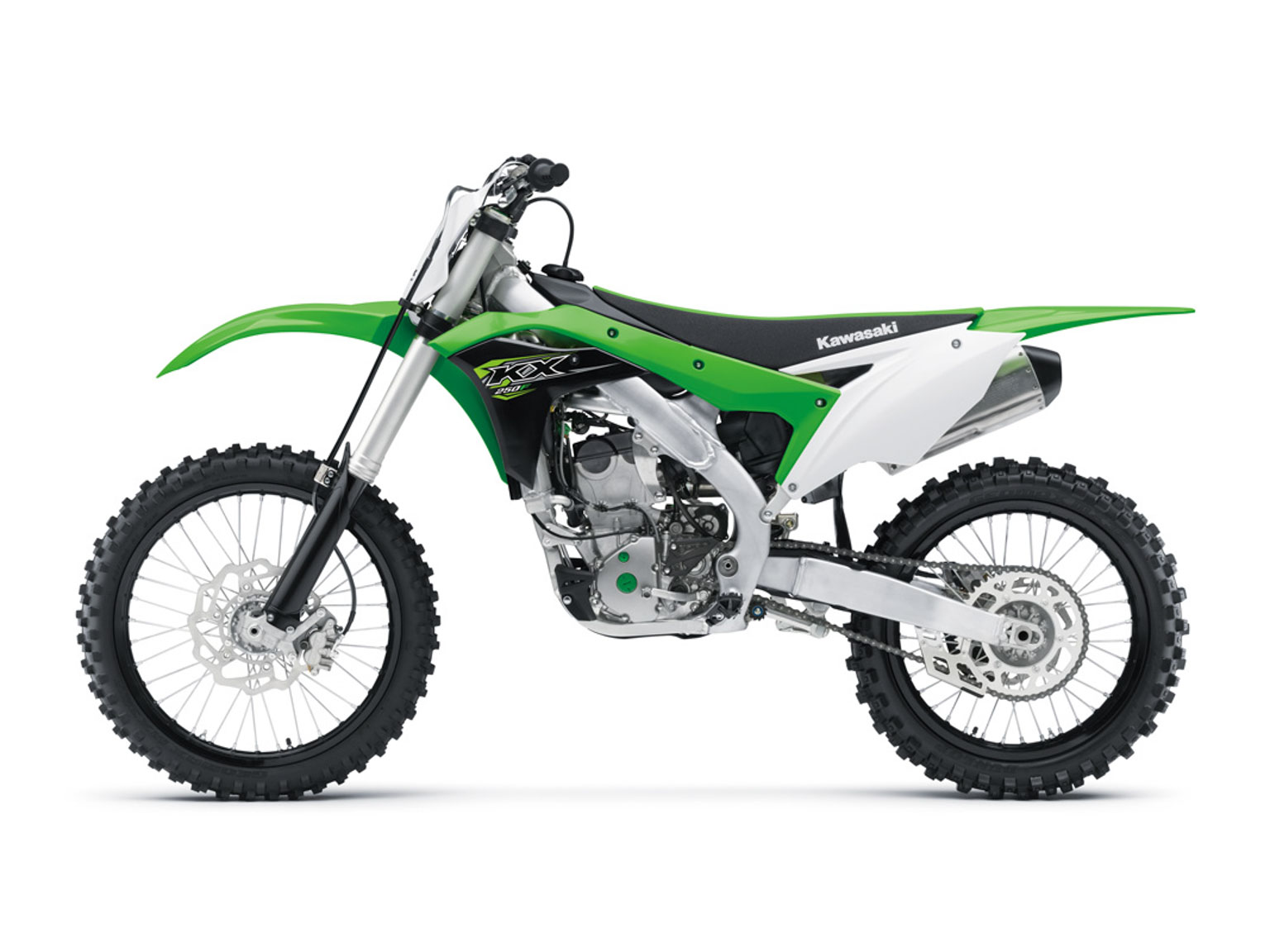 Apico Green Brake Hose Brake Line Clamp For Kawasaki KX 450F 2015 Motocross New 