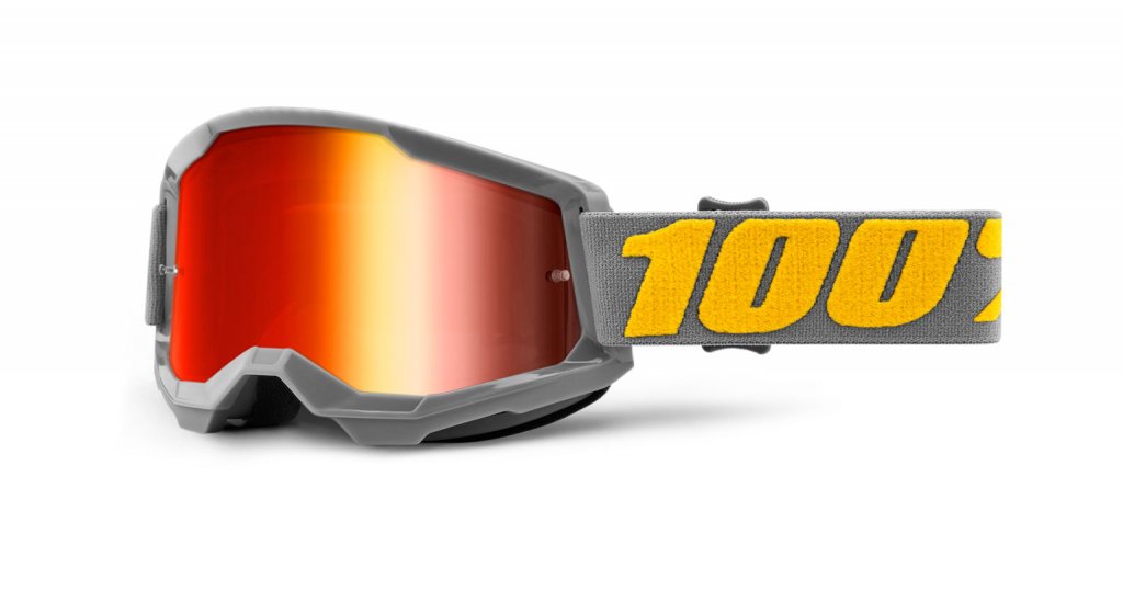 100% Strata MX Lunettes Miroir Motocross Enduro alpin Mandarin @ KTM 